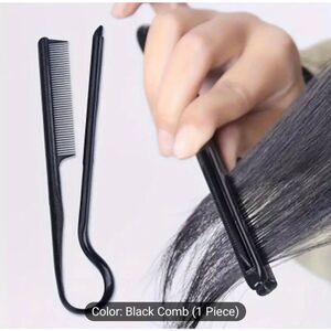 Professional plastic v shaped hair styling comb
